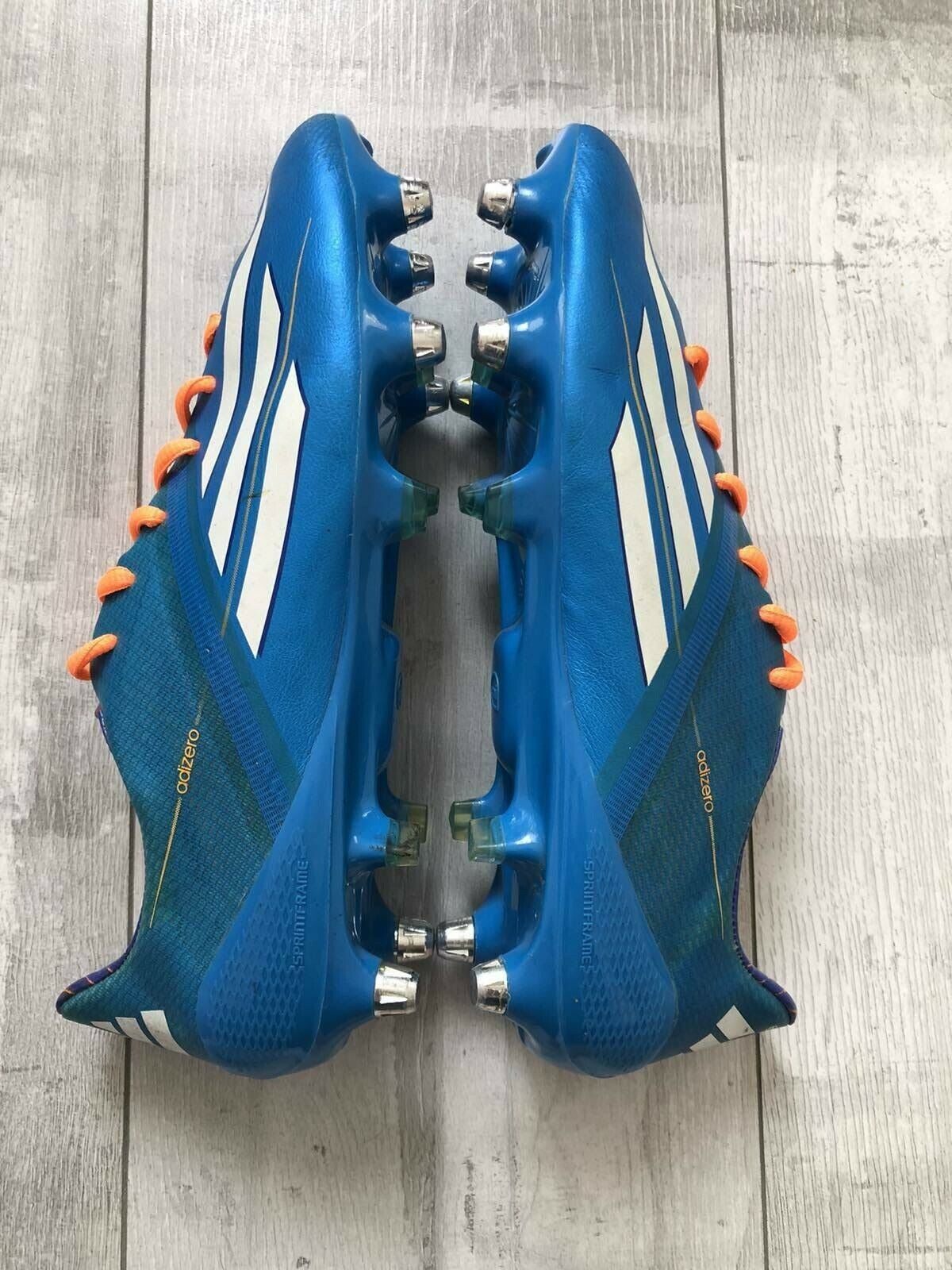 Adidas F50 XTRX SG Football Cleats Boots Pro Model Blue US8 UK7 1/2 eBay