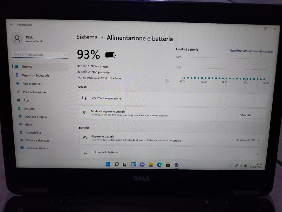 Dell Latitude E7440 I7 8 Gb Memoria Ssd 256 Msata E Hdd 500 Gb Windows 11 - Immagine 3 di 4