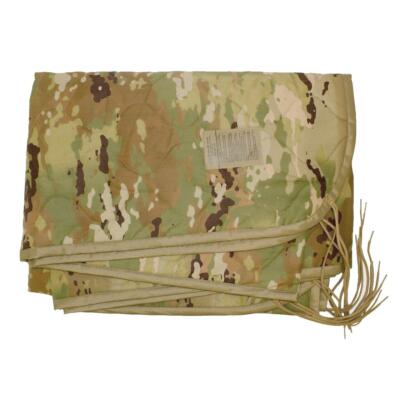 Poncho Liner Woobie, 100% Ripstop Nylon Shell, 100% Polyester Inner, Made in USA