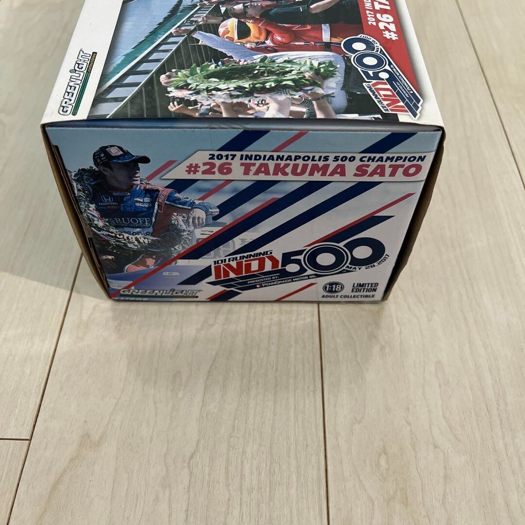 1/18 2017 IndianApolis 500 Champion TAKUMA SATO Panasonic #26 (Bl