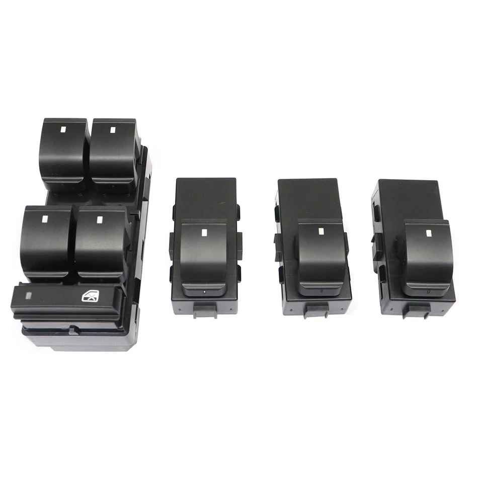 4x Interruptor de ventana para Chevy Silverado GMC Sierra 1500 2500 HD 3500 HD 07 08-2013 Foto 3 de 4