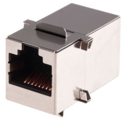 RS Pro RJ45 Modular Coupler, 2 Port, geschirmt