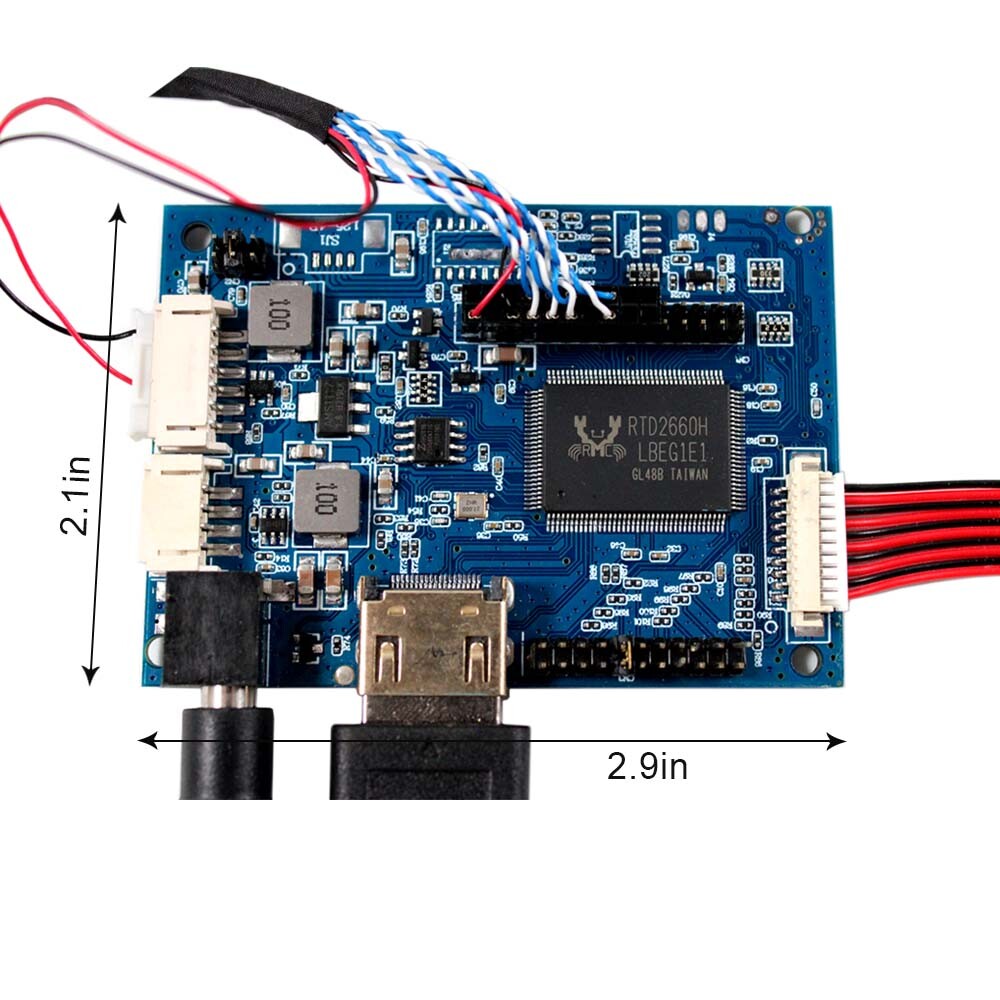 Scheda Controller LCD KYV-N2 V6 VGA AV Per Schermo 7" TFT A070VW04 V0