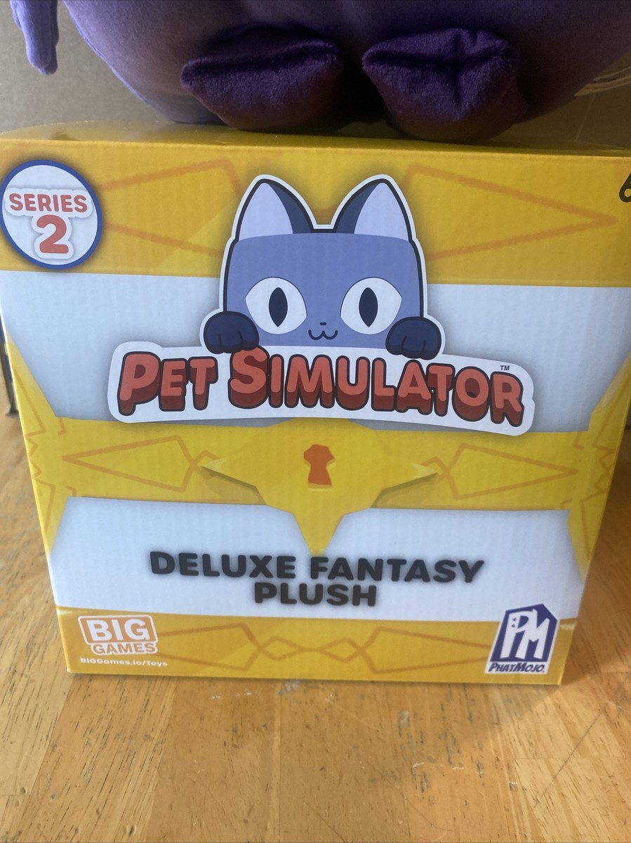 Pet Simulator 99 Fantasy 8” Plush Series 2 Purple Shadow Griffin