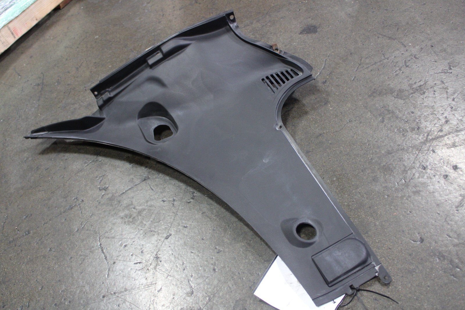 Ferrari 458 Italia, Spider, LH, Cowl Vent Panel, Cracked, Used, P/N 83749600