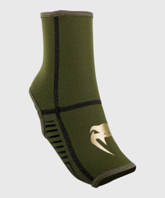 Venum Kontact Evo Foot Grips - Khaki/Gold