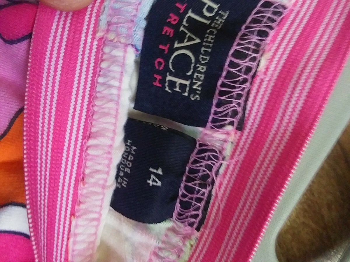 Jegging Fille The Children's Place Rose Floral - Taille 6X/7 - Neuf Avec étiquettes