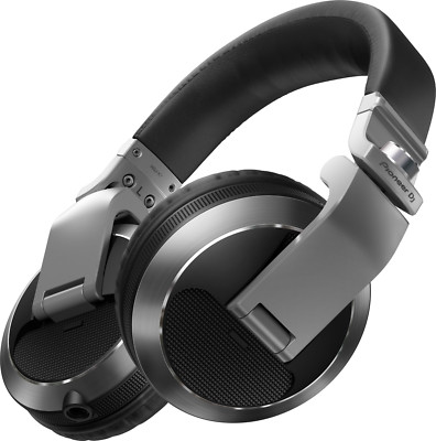 Pioneer HDJ-X7-S Professional Over-Ear DJ Headphones Crystal Clear 50-mm driver.