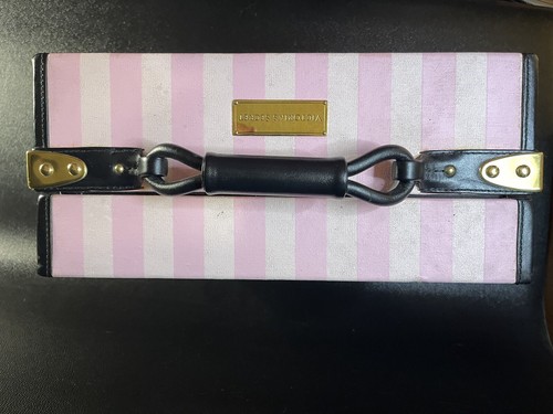 Victoria's Secret Store Display Gepäckrequisite pink SELTEN VS Vintage lederplattiert - Bild 18 von 19