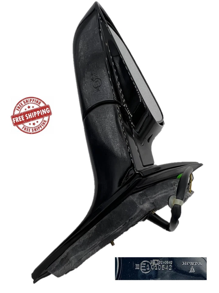 76250-S0K-A11ZE Nuevo Driver LH Espejo Puerta Starlight Negro Perla 1999-01 Acura TL Foto 3 de 4