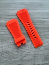 Replacement Strap for Bell & Ross BRX1 BR01 BR03 Rubber Strap