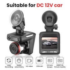 X7 Car DVR Dashcam Radar Detector 1080P HD Dashboard Camera Anti Radar Detector