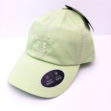 Under Armour Favorite Womens One Size Pale Olive Green Adjustable Baseball Hat