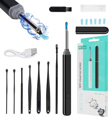 2025 LED Ear Wax Cleaner Ear Camera Otoscope with Light Cleaner Removal Kit