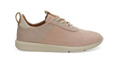 TOMS Sneaker Cabrillo Rose Cloud Textured Velour Mix Sneaker Halbschuhe Freizeit