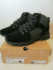 Zeroxposur Mens Hiker Portland Mid WP Boot, Black, Size 11.0