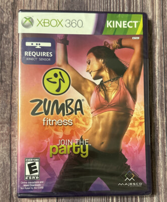 NEW Zumba Fitness Join The Party Kinect 2010 (Microsoft Xbox 360) SEALED