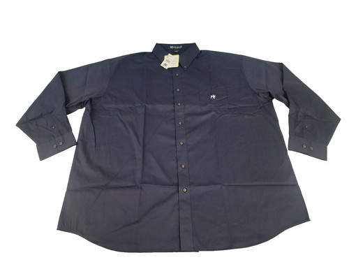 Vintage E.L. of Japan Mens sz XL Button Up Shirt Teal w/ Dog Print