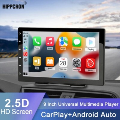 9'' Wireless CarPlay Android Auto Touchscreen Autoradio FM Multimedia Player
