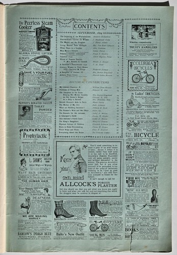 LADIES HOME JOURNAL Magazine September 1894 Man & Woman on cover by W.T. Smedley - Picture 4 of 6