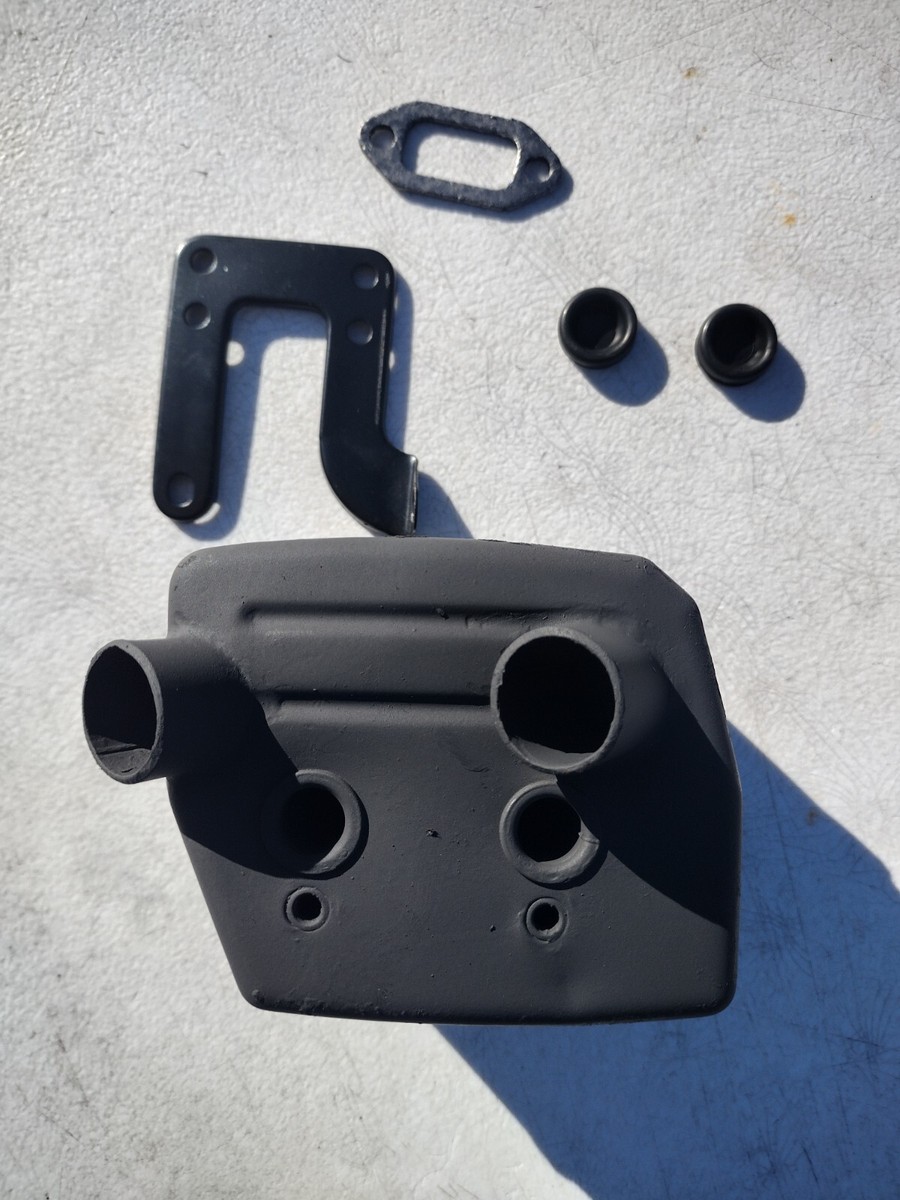 Dual port muffler for Husqvarna 268 268XP 272XP late 61 Jonsered