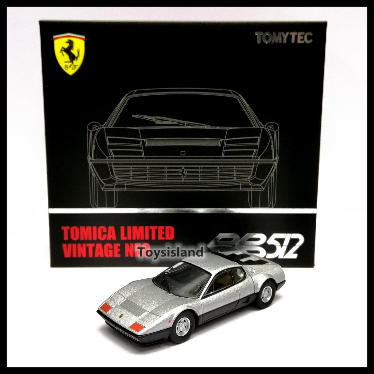 Tomica Limited Vintage NEO TLV Ferrari BB512 1/64 TOMYTEC TOMY NEW