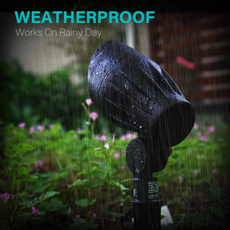 Iluminación de paisaje halógena 50W focos exteriores luz de camino impermeable Foto 4 de 4