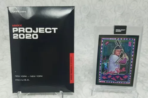 Topps PROJECT 2020 #192 George Brett by Efdot w/Box - PR 3851