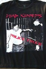 Dead Kennedys T-Shirt Police Truck Logo Rock Music Band Tee Black L