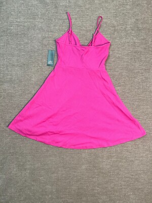 pink sleeveless skater dress Solid Pink Printed Skater Dress for Women, All Over Print Fit and Flare Dress, Cute Sleeveless Plus Size Dress, Summer Aloha Beach Dress
