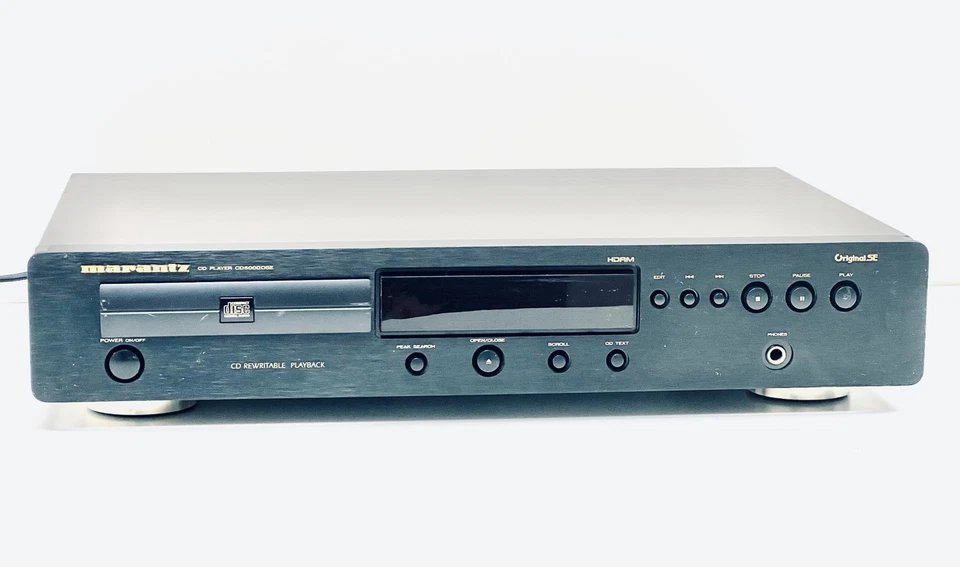Vintage Marantz CD6000OSE CD Player - Spares or Repair - No Disc Error - Image 3 of 4