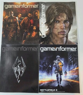 Lot of 7 Game Informer Magazines Issues between 212-218