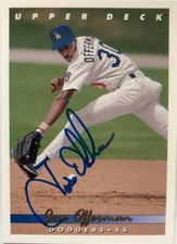 Jose Offerman Autographed 1993 Upper Deck #225