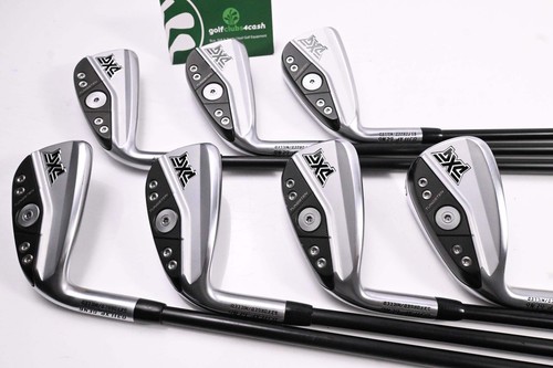 Left Hand PXG 0311 XP Gen6 Irons / 5-PW+GW / Regular Flex KBS TGI 70 Shafts - Picture 2 of 8