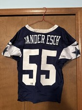 Leighton Vander Esch Practice Used/Worn Jersey 2023 Fanatics COA Dallas Cowboys