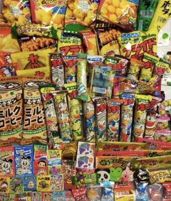 Japanese Dagashi Large Lot Treat Candy Snack Box 50 pieces  Buy2, Get1 free ︎ 