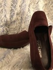 WHAT'S WHAT BY AEROSOLES DARK PURPLE 7.5 M LEATHER  SHOES - Shipping Discount — photo 4