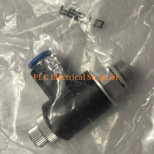 1X NEU Festo GRLA-1/8-QS-6-RS-B 162965 Einweg-Durchflussregelventil schneller Versand - Bild 2 von 3