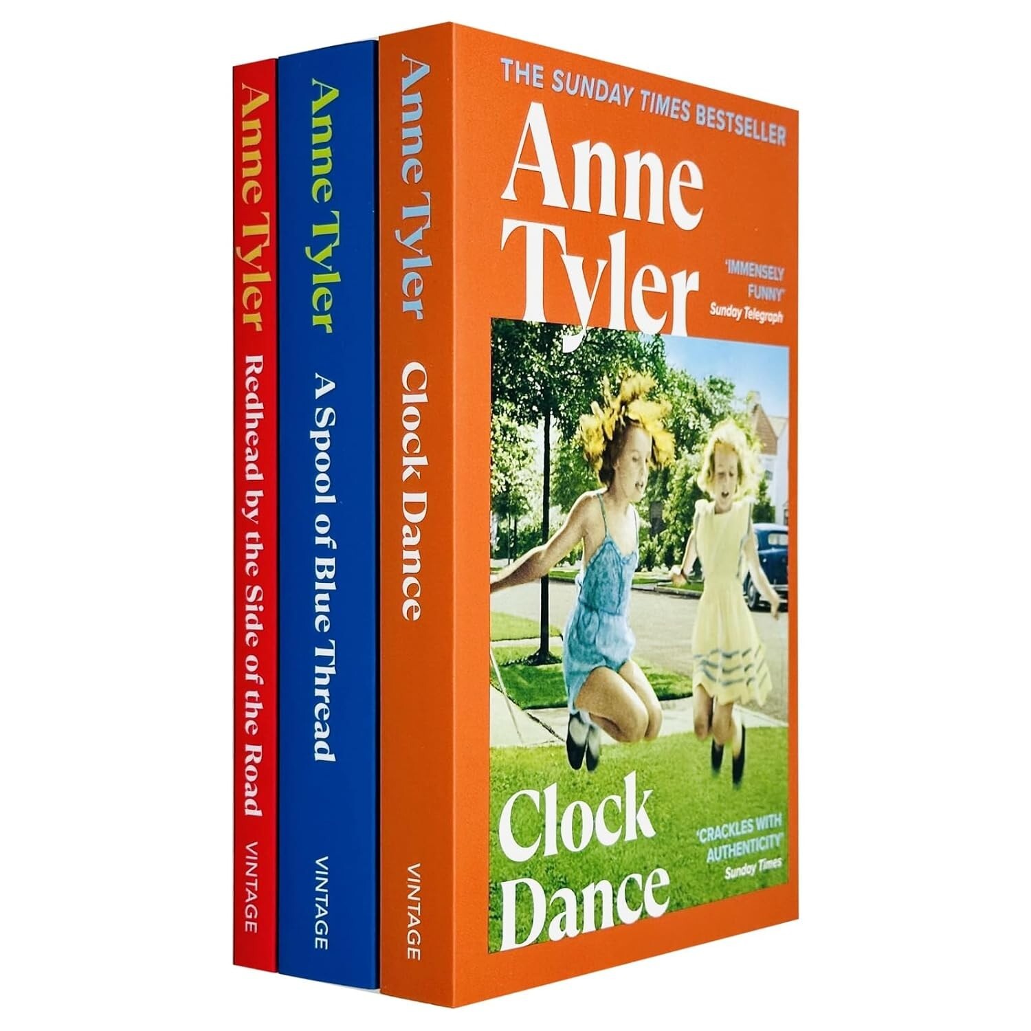 Anne Tyler Collection 3 Books  Set Clock Dance, A Spool of Blue Thread