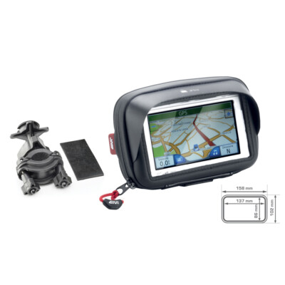 Givi GIVI-5 Zoll-Navitasche mit Sonnenblende, universal