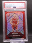2015 Panini Prizm Basketball Ruby Wave Prizms Sam Dekker #339 PSA 9