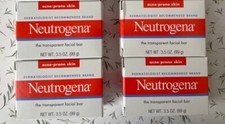 NEUTROGENA Acne Bar Soap  Lot of 4 NIB