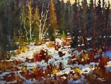 Art – Neil Patterson Original Oil Painting – Evening Shadows