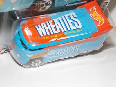 ミニカー Hot Wheels Wheaties VW Drag Bus 2003 Hot Wheels Wheaties LE Volkswagen Drag Bus blue/orange