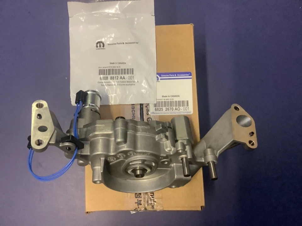 New Genuine Mopar Oil Pump For Jeep Wrangler JK 3.6L 2012-2018 68252670AO - Image 2 of 4