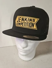 Jenkins Competition SNAPBACK Trucker Adjustable Hat - Two Colors.  Drag Race