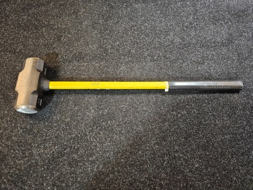 NUPLA 75.27-160 Sledge Hammer Steel, 34" L Fiberglass Handle, 16 lb Head 801A47 - 第 1/10 張圖片