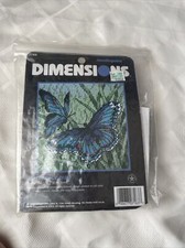 Dimensions Needlepoint Butterfly Duo 7183 5x5" 13x13cm