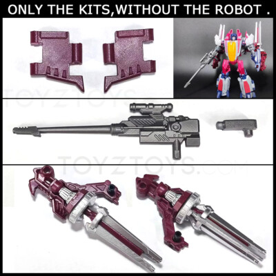 Null Rays Wing Extension Weapon Upgrade Kit For SS-GE06 WFC Starscream -Weapon