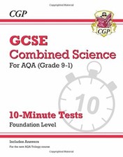 New Grade 9-1 GCSE Combined Science: AQA 10-Minute Tests (with answers) - Found